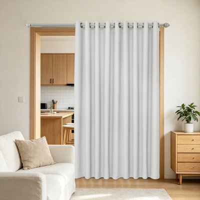 Rideau de porte haute précision 1 panneau, disponible en plusieurs couleurs et tailles