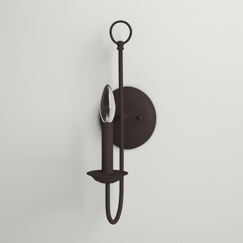 Arunvir Candle Wall Light, Bronze