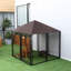 Niche pour chien verrouillable