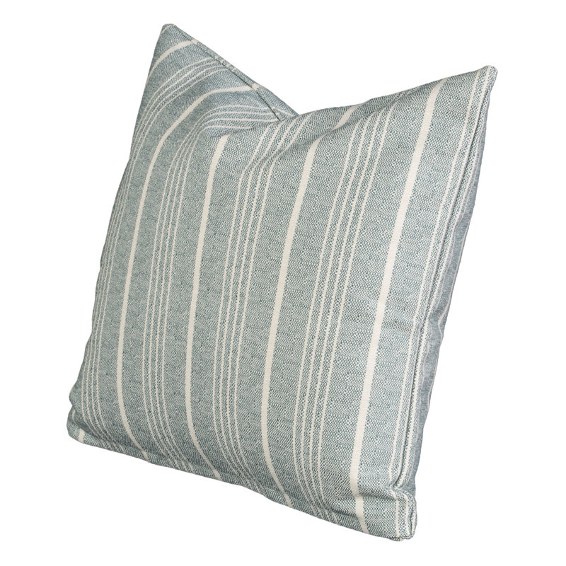 Pierre Throw Pillow, 20" H x 20" W x 6" D, Teal