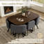 Dining Table with Steel Base-1383192240
