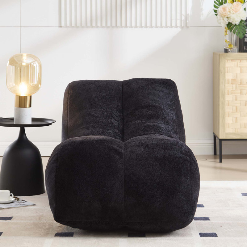 Fauteuil à billes Creative, Polyester noir