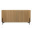 Tala 59" Wide Mindi Wood Sideboard, Natural