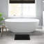 Tapis pour salle de bain réversible 100% coton 24 x 44 po 3000 g / m² - Confort, longue durée, lavable à la machine, dense et doux, velours moyen-172801825