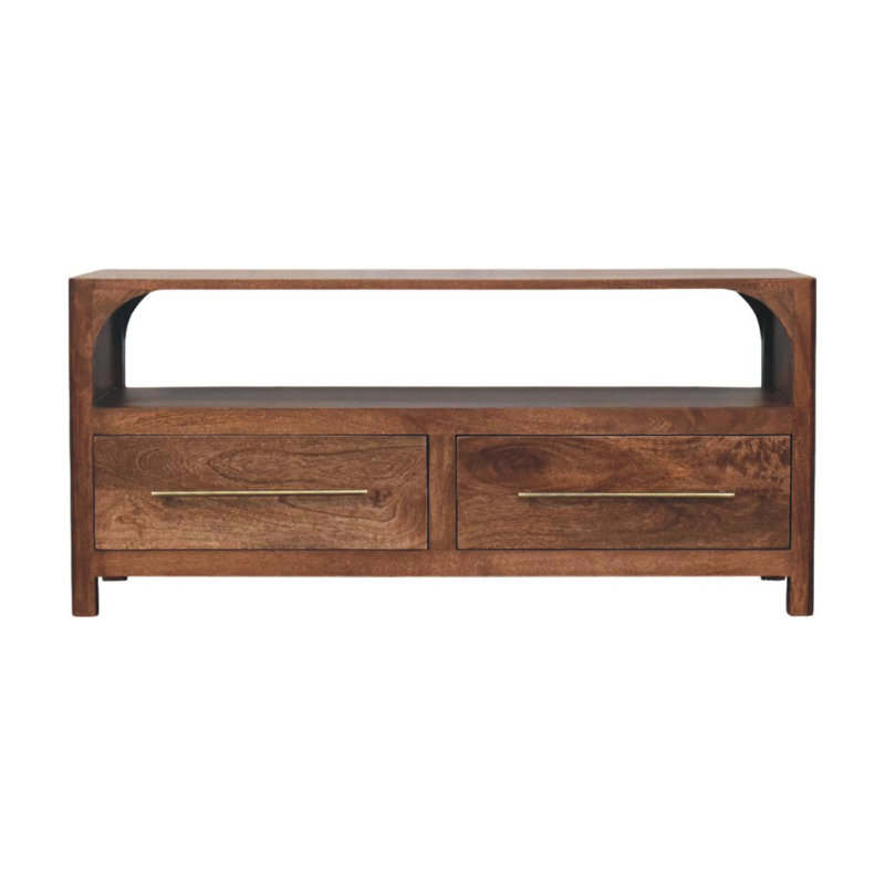 Angeville 110cm Solid Wood Console Table