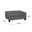 Canapé modulaire de coin avec repose-pieds de gauche 119 po Sawyer-1329466243