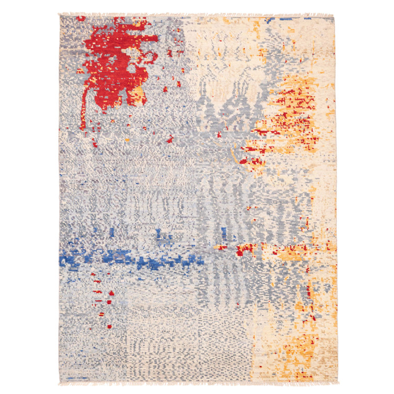 Tangier  Blue Rug 7'9" x 10'4"