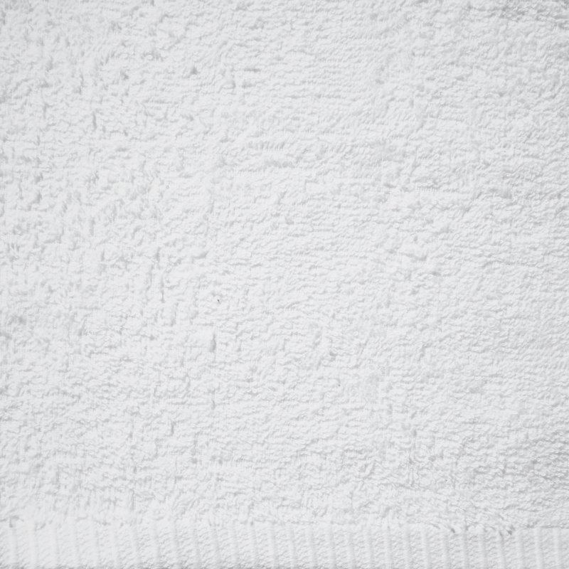 Quick Dry Cotton Face Cloth, White