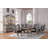 9-piece Luxurious Formal Dining Table Set Kitchen Furniture Set Include 1 Extendable Dining Table, 6 Side Chairs And 2 Arm Chairs, Set For 8 Persons-103820615