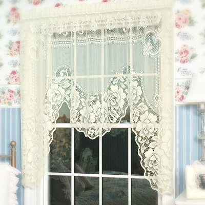 Billups Floral Swag Window Valance