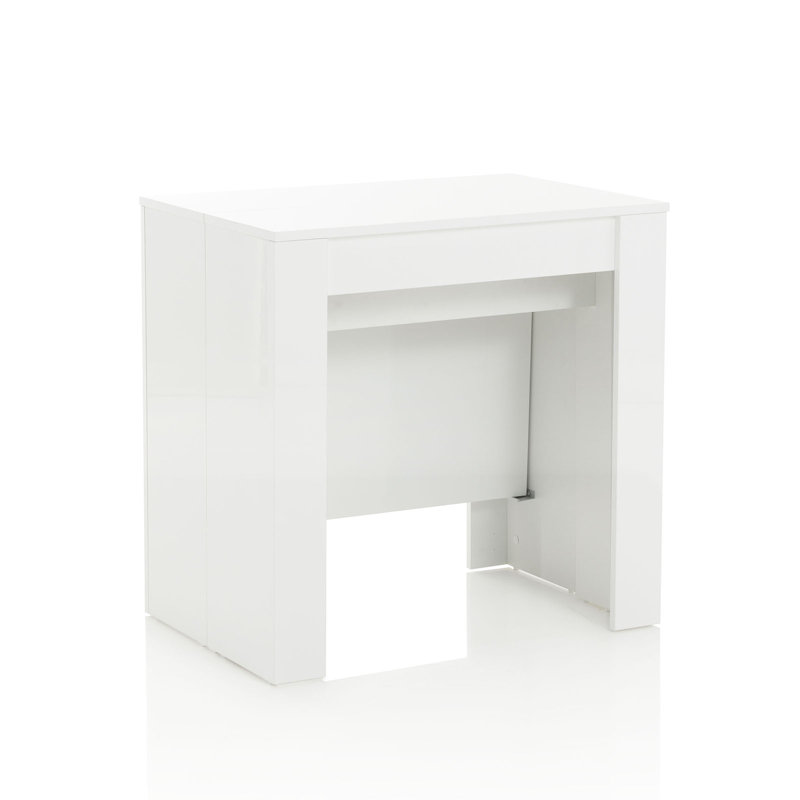 Abdinasir Dining Table, Gloss White