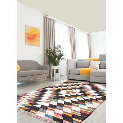 Kilim crème Marrakech 5 pi 0 po x 7 pi 7 po