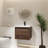24" Small Bathroom Vanity with Floating Design-403803389