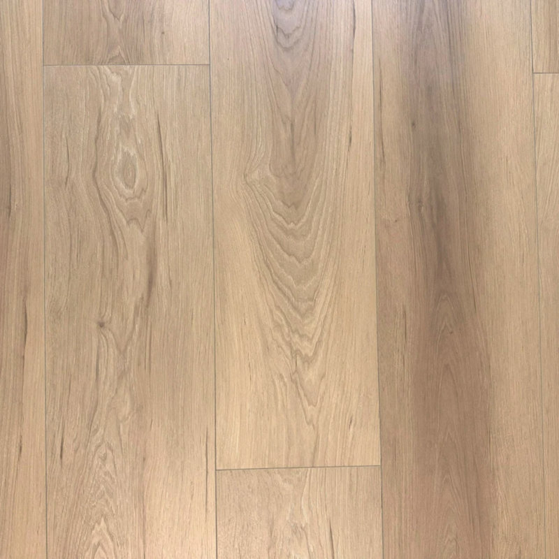 Revêtement de sol stratifié résistant à l'eau de L 9,37 po x L 60 po Tru-Shield par Golden State Flillers, Hickory récolte