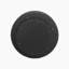 Table basse 31,5 "ronde avec rangement Table d'appoint moderne en placage de bois massif pour salon, chambre à coucher, appartement ou bureau, noir-1707439453