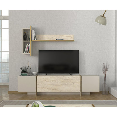 Bardhyle Unfinished TV Stand for TVs up to 65"