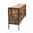 Industrial Style 6-Drawer Double Dresser with Sturdy Steel Frame