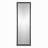 23" X 72" Full Length Mirror With Metal Beaded Frame, Rectangular Oversized Mirror For Living Room Bedroom