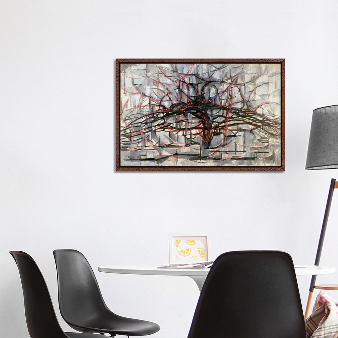 Tree, 1911 by Piet Mondrian - Wrapped Canvas Print