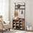 Coat Rack, Hall Tree With Shoe Rack For Entryway, 3-In-1 Entryway Coat Rack And Storage Rack, With 7 Hooks, A Hanging Rod