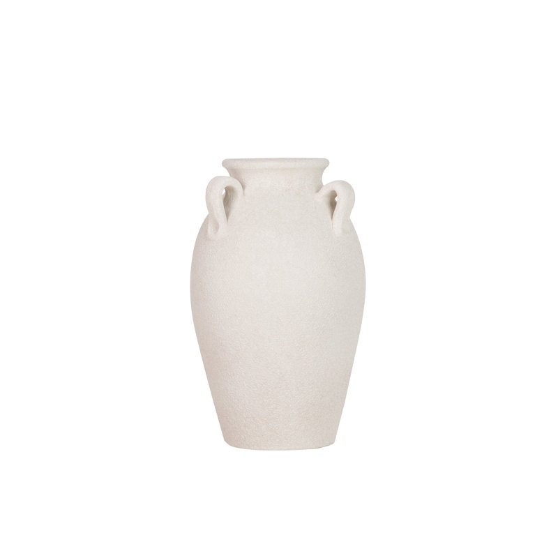 Ceramic / Porcelain Table Vase, White