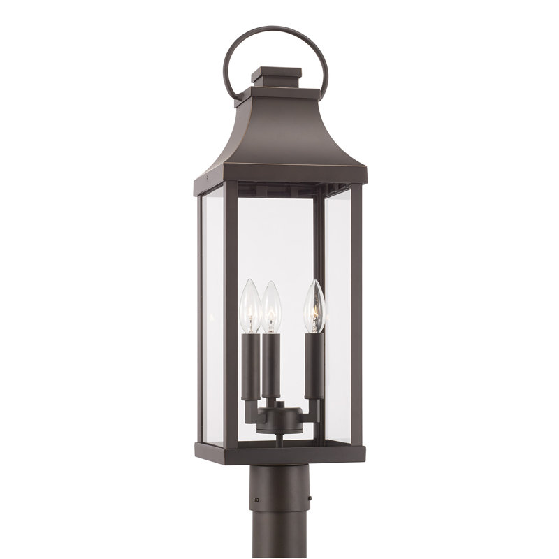 Transparent Lantern Head, Oiled Bronze