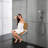 Wall-Mounted Foldable Wood Shower Bench Seat