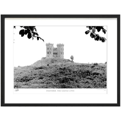 Stafford, the Castle C1955 1 Piece Single Picture Frame Wall Art