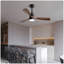 Ventilateur de plafond 48 pouces avec 3 lumières et ventilateur de plafond en bois-2140030299-2140030300