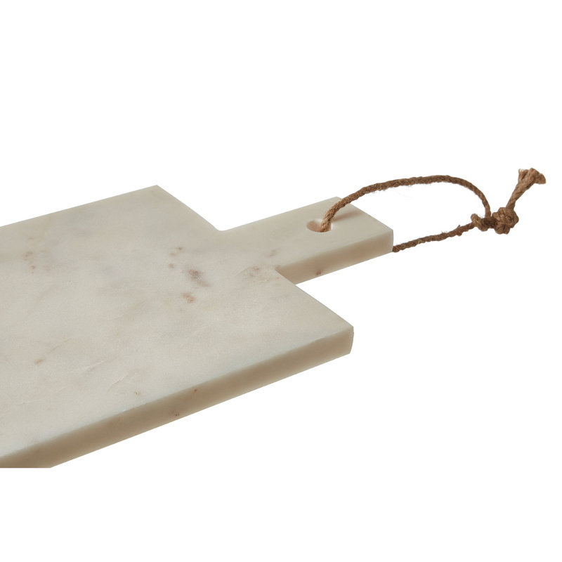 Harmond Marble Chopping Board, 44 cm W x 21 cm L, Cream