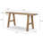 Solid Wood Bench-16785884