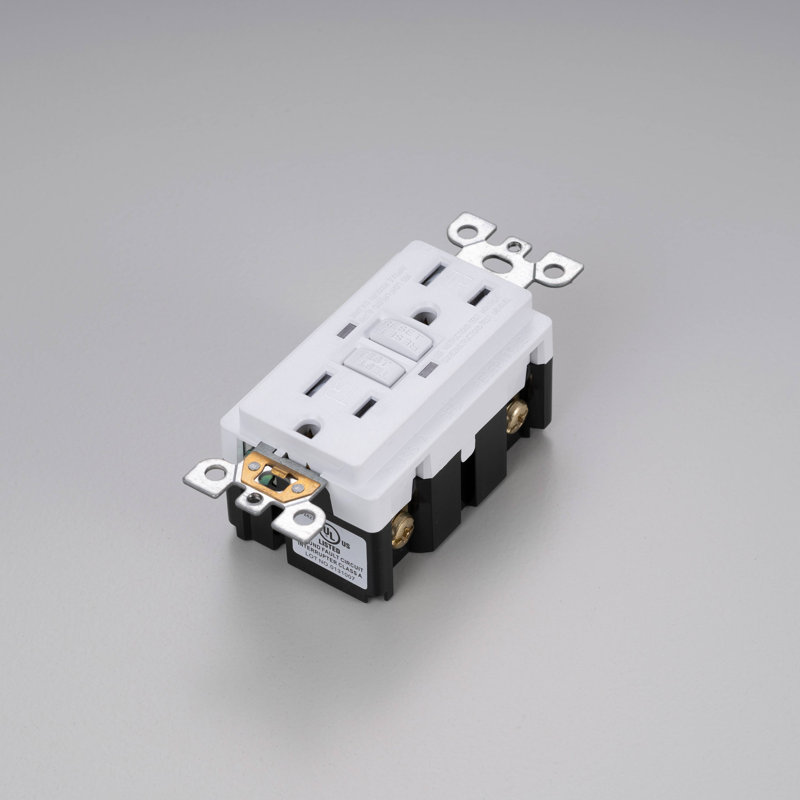 Outlet Module / Duplex GFCI, White