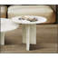 Ensemble de tables basses luxueuses en marbre, petites et grandes tables pour l'élégance du salon-80463848