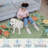 10x13 Area Rug for Luxury Living Room Machine Washable Modern Floral Rug No Shedding Stain Resistant Non Slip Bedroom Accent Carpet Fade Resistant Easy Clean Flower Area Rug for Playroom Green-1297843402-1297843413