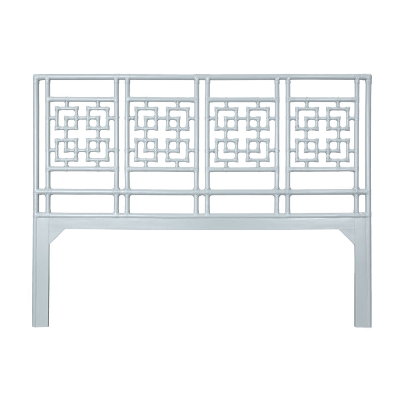 Palm Springs Headboard, King, Light Blue