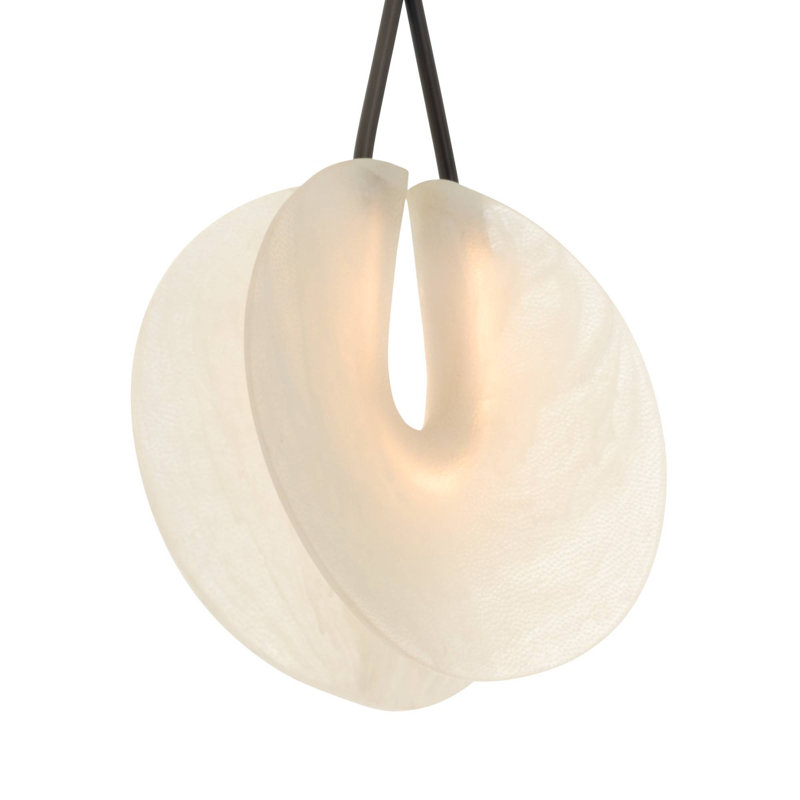 Tyche Pendant, Matte Swirl