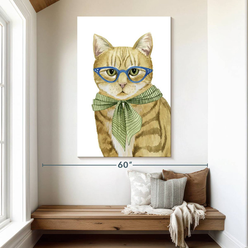 Brampt Cool Cat IV, 51" H x 34" W