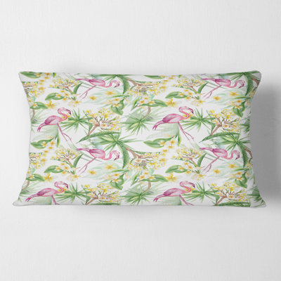 Floral Throw Pillow