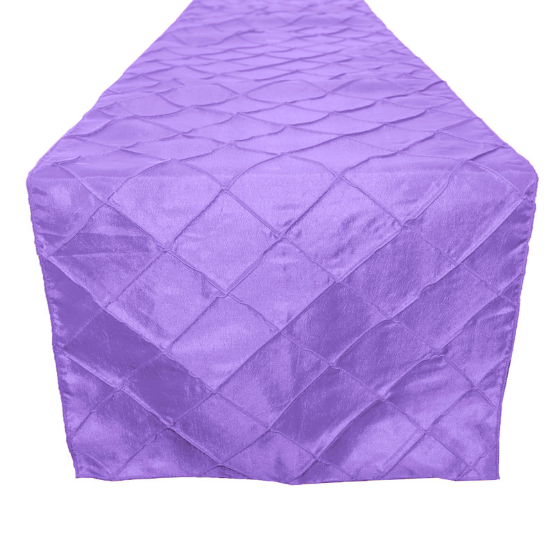 Solid Color Table Runner, 90" x 12", Lavender