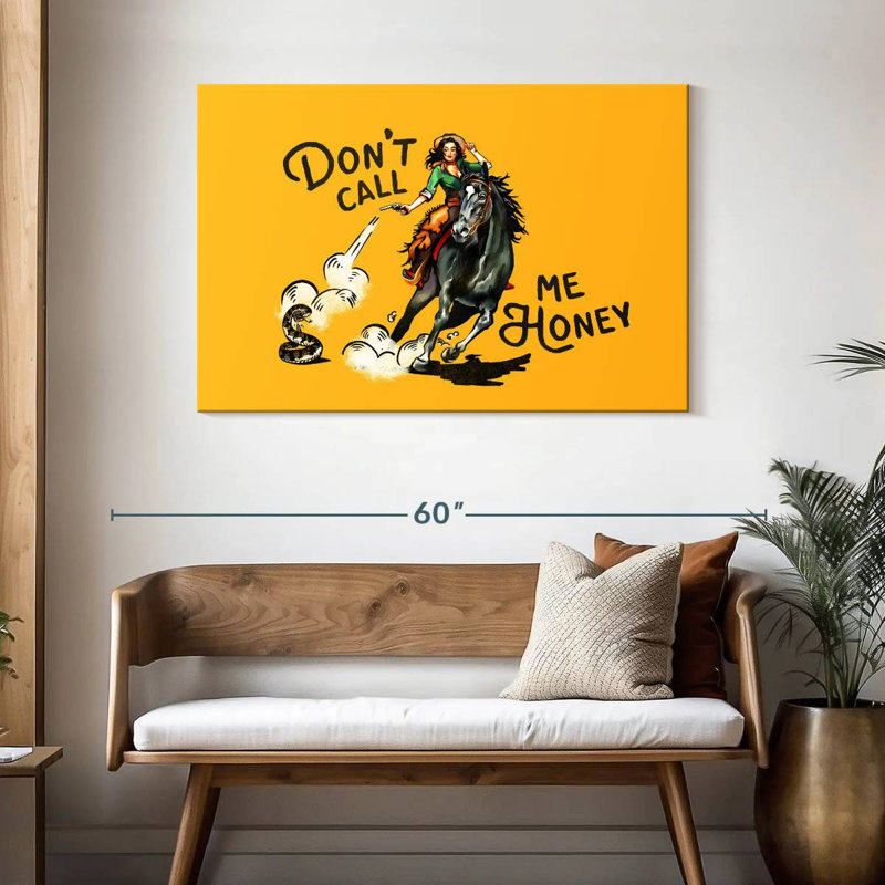 Lelar Don't Call Me Honey, 30" H x 45" W
