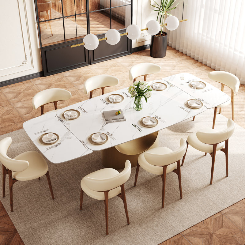 Ensemble de table de salle à manger extensible moderne Howze