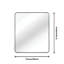 Miroir mural noir pour salle de bain 30 "x 36"-603684348