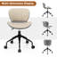Metro Lane Blasa Linen Office Chair-99048536
