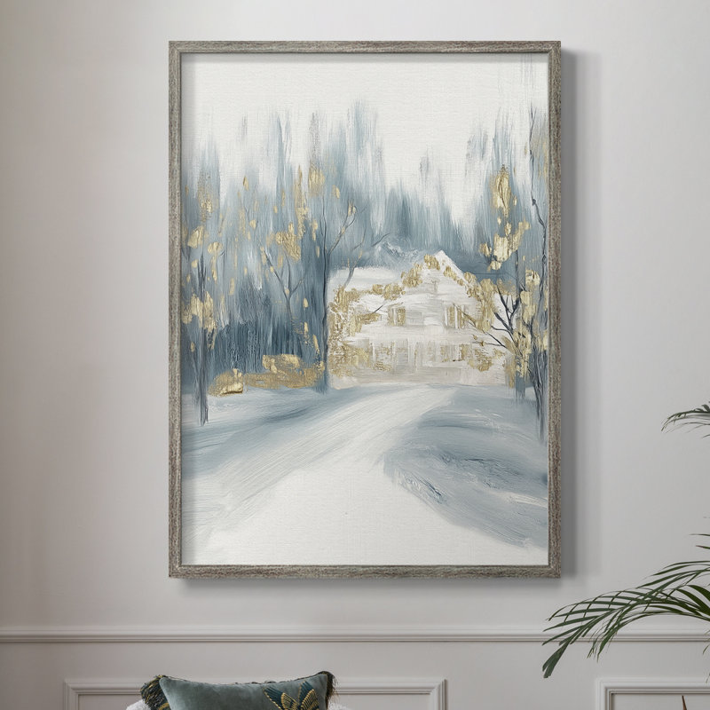 «Christmas Holiday», reproduction d'art encadrée CDLIX, H 15 po x l 12 po