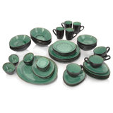 Ruffin 47 Piece Dinnerware Set, Service for 4