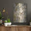 Art mural en métal luxueux «Neutral Branches I» par Silvia Vassileva, 24 po x 36 po-1142267095