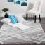Tapis gris à motif géométrique Arlie-41041576