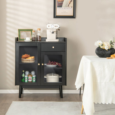Everiz 1 -Drawer 2 -Door Accent Cabinet