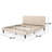 Cholet Tufted Upholstered Low Profile Platform Bed-495337779-442087466