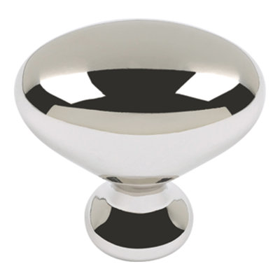 Robin Egg 1 1/4" Length Oval Knob